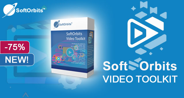 SoftOrbits Video Toolkit Tangkapan skrin